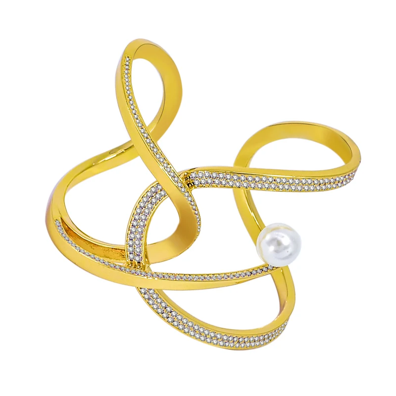 Faceted Gold Plated Bracelet for Women Vintage Style Natural Stone Crystal With Pearl Bangles Spain Indian Jewellery
Faceted Gold Plated Bracelet for Women Vintage Style Natural Stone Crystal With Pearl Bangles Spain Indian Jewellery