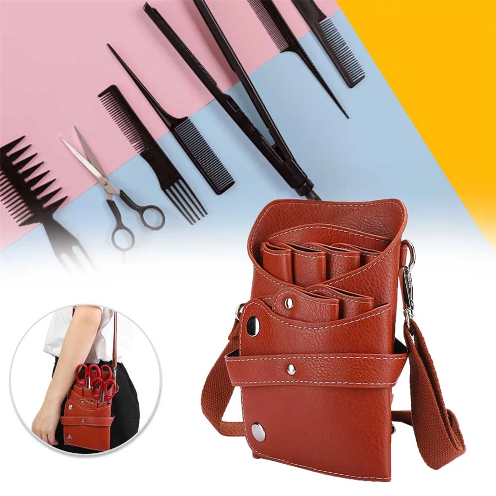 PU Leather Bag Portable Barber Scissors Waist Bags Hair Clipper Comb Hairdressing Tools Storage Bag Multicolor Salon Waist Pack
PU Leather Bag Portable Barber Scissors Waist Bags Hair Clipper Comb Hairdressing Tools Storage Bag Multicolor Salon Waist Pack