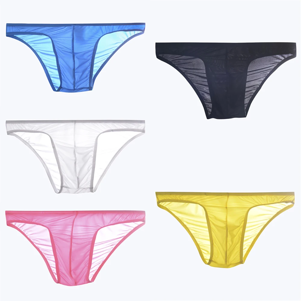 Summer Sexy Men's Low Rise See Through Briefs Underwear Breathable Cool Seamless Knickers Viscose Men Underpants
Summer Sexy Men's Low Rise See Through Briefs Underwear Breathable Cool Seamless Knickers Viscose Men Underpants