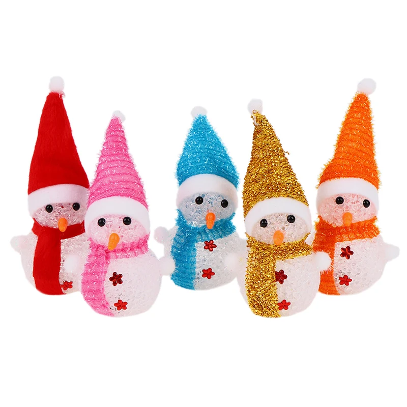 1Pcs Random Led Luminous Snowman Ornaments Christmas Pendant Christmas Crystal Lamp Nightlight Merry Christmas Gift 
1Pcs Random Led Luminous Snowman Ornaments Christmas Pendant Christmas Crystal Lamp Nightlight Merry Christmas Gift
