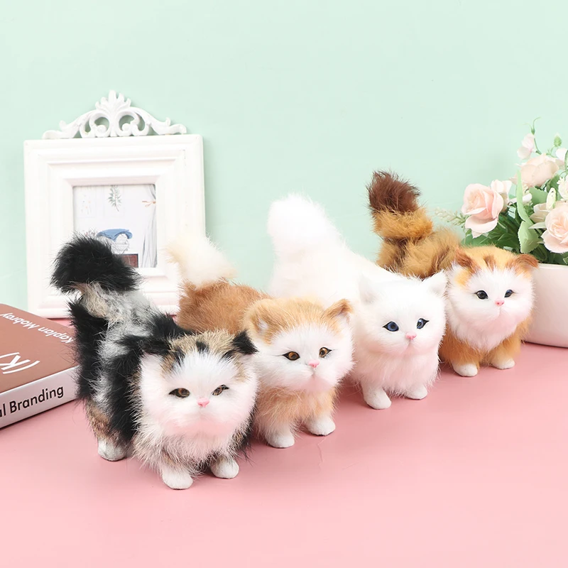 1PC Simulation Furry Rabbit Hair Plush Cat Toys Plush Stuffed Cat Doll Baby Recolonization Ability Toy Children Gift Stuffed Cat
1PC Simulation Furry Rabbit Hair Plush Cat Toys Plush Stuffed Cat Doll Baby Recolonization Ability Toy Children Gift Stuffed Cat