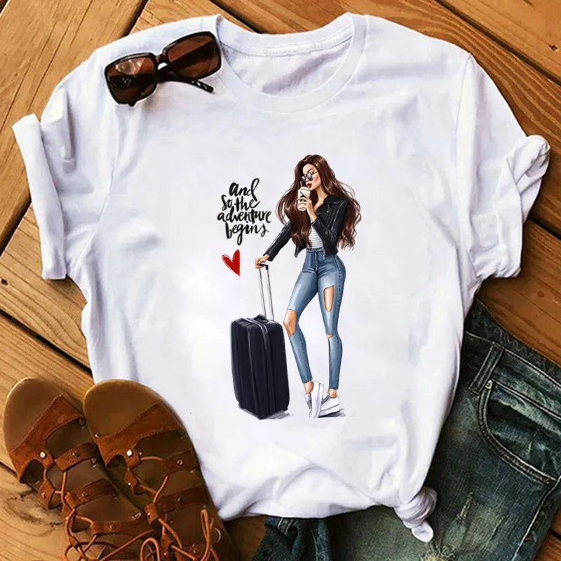 Summer Women T-shirt 2021 Fashion Thin Section T Shirt Harajuku Printed Tshirt Leisure Streetwear Female Clothing
Summer Women T-shirt 2021 Fashion Thin Section T Shirt Harajuku Printed Tshirt Leisure Streetwear Female Clothing