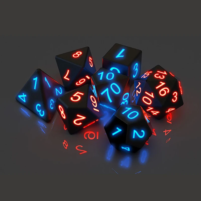 LED Hits Night Light Dice Polyhedral Luminous Mini Entertainment Fun For Club KTV Dice Bar Colorful Game
LED Hits Night Light Dice Polyhedral Luminous Mini Entertainment Fun For Club KTV Dice Bar Colorful Game