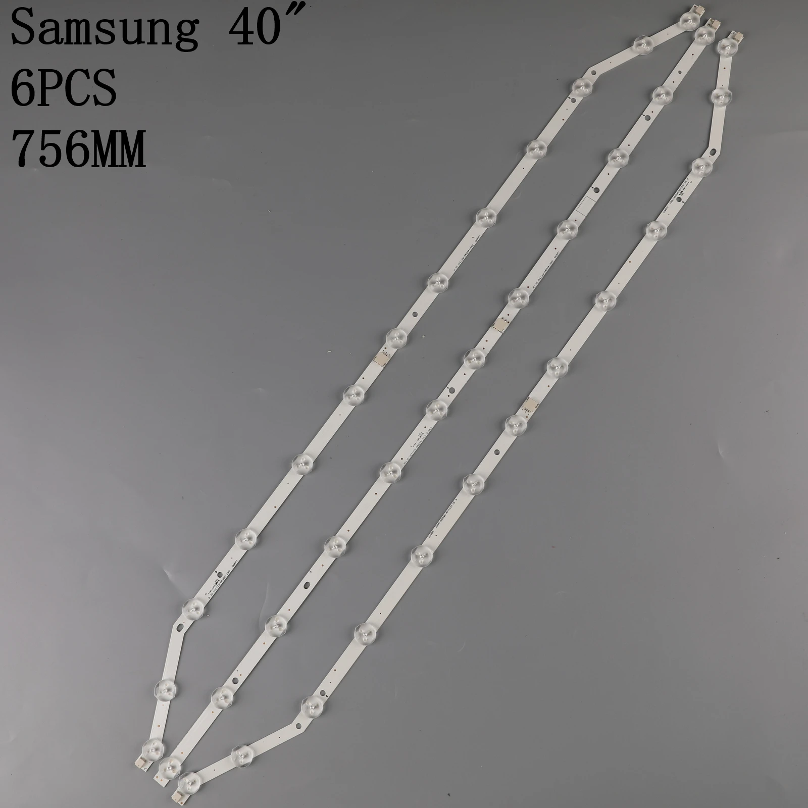 76 см Светодиодная подсветка лампа полосы для Samsung ТВ 40 ''UN40EH5000w D3GE 400SMB R1 R2 2013SVS40