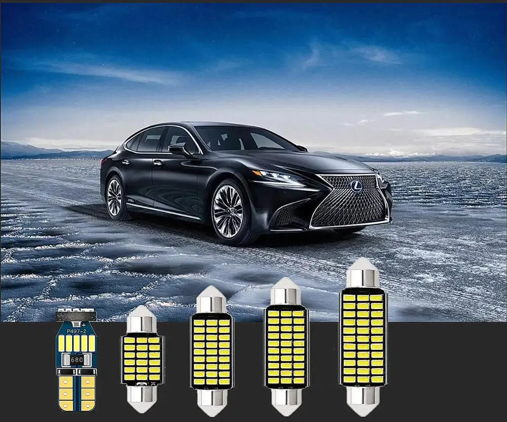 6pcs white LED carDome Map Door Glove Box Licensr lights T10&31MM For Lexus NX300h RX300 RX350 RX400h SC430 RX450h 1990-2019
6pcs white LED carDome Map Door Glove Box Licensr lights T10&31MM For Lexus NX300h RX300 RX350 RX400h SC430 RX450h 1990-2019