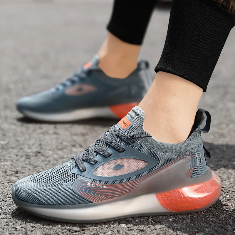 Summer Men's Flying Mesh Large Size Casual Sports Shoes Comfortable Breathable Wear-Resistant Non Slip Luminous Running Shoes
Summer Men's Flying Mesh Large Size Casual Sports Shoes Comfortable Breathable Wear-Resistant Non Slip Luminous Running Shoes