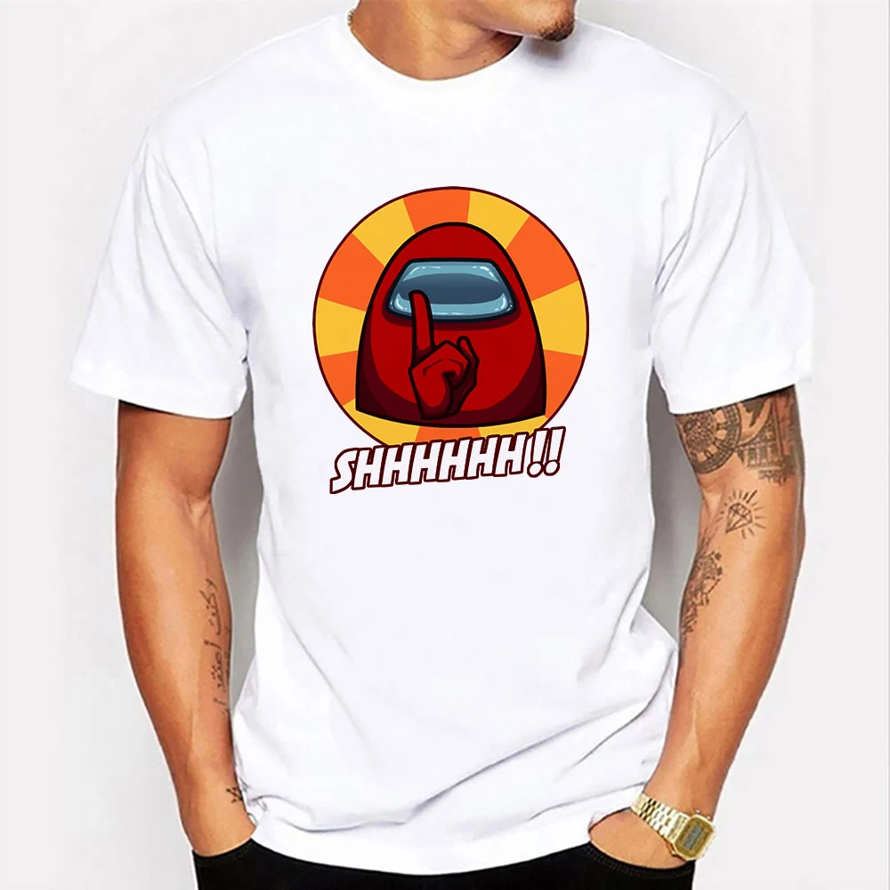 Summer Mens T Shirt Round Neck Simplicity Casual Cotton Top Tees Funny Print Among Us Fashion Cool Streetwear Graphic T Shirts 
Summer Mens T Shirt Round Neck Simplicity Casual Cotton Top Tees Funny Print Among Us Fashion Cool Streetwear Graphic T Shirts
