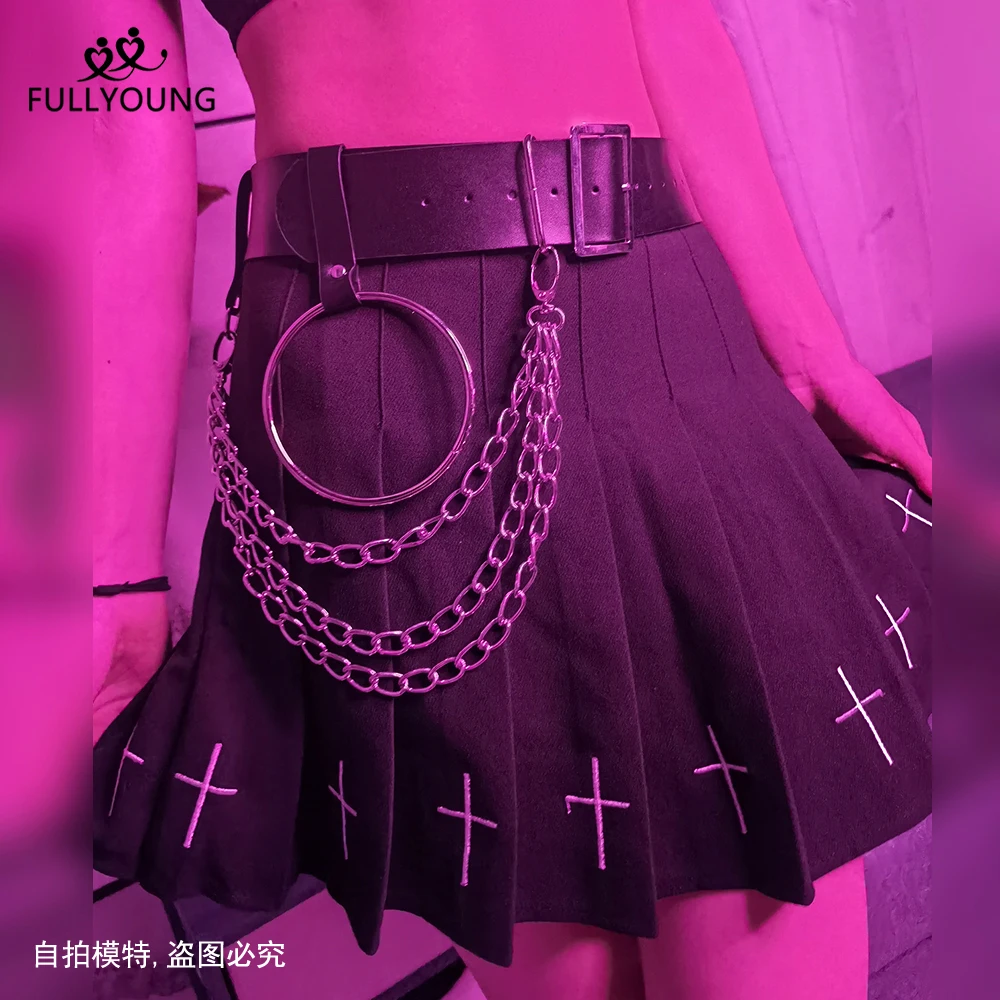 Fullyoung Sexy Leather Harness Woman Bondage Underwear Lingerie Gothic Suspender Clothes Belts Punk Body Garters Adjustable
Fullyoung Sexy Leather Harness Woman Bondage Underwear Lingerie Gothic Suspender Clothes Belts Punk Body Garters Adjustable