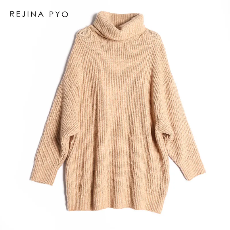 FOR BIAORUINA 15 Color Women Fashion Solid Casual Knitted Sweater Female Turtleneck Oversized Pullover Ladies Elegant Loose
FOR BIAORUINA 15 Color Women Fashion Solid Casual Knitted Sweater Female Turtleneck Oversized Pullover Ladies Elegant Loose
