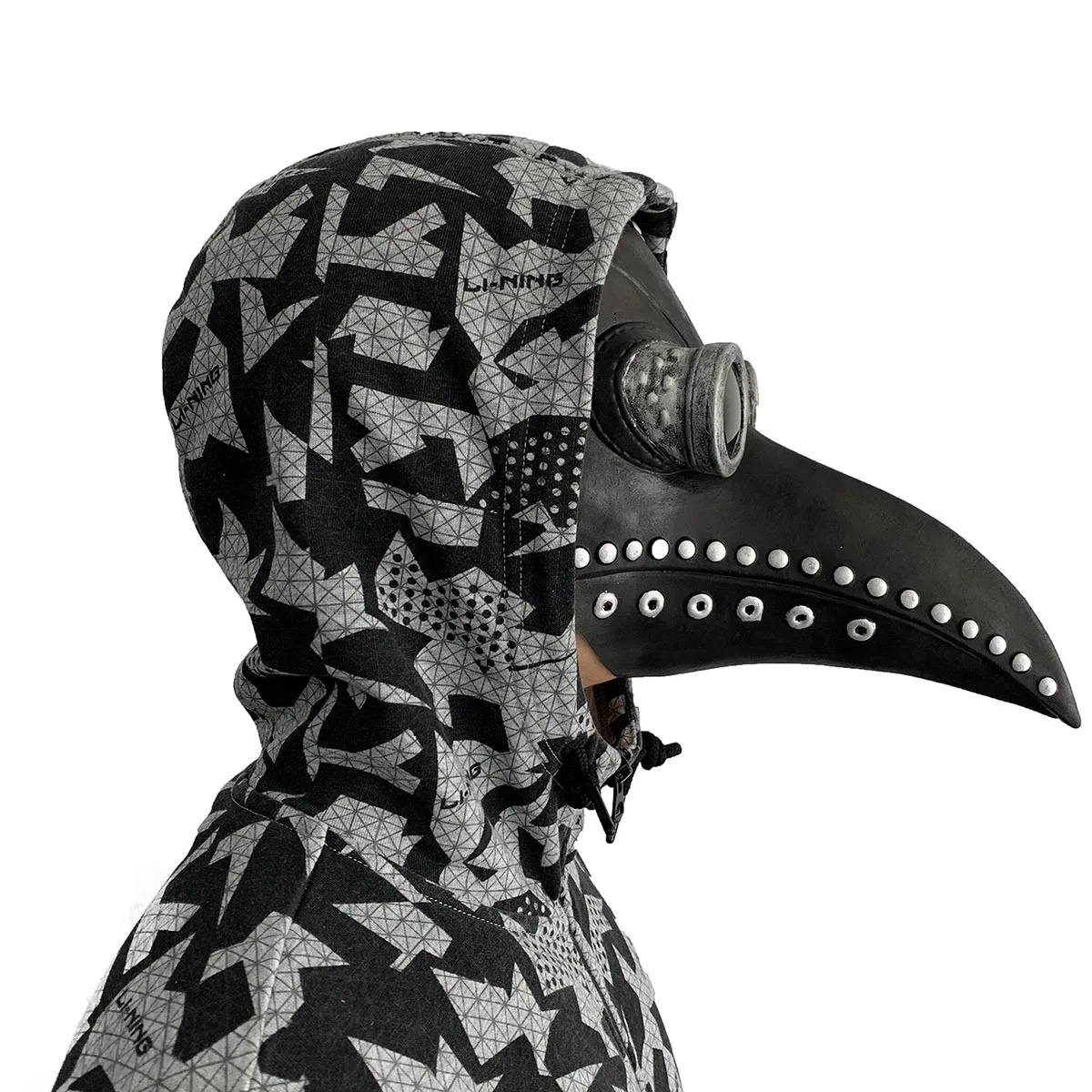 Plague Doctor Mask Birds Long Nose Beak Steampunk Latex Cosplay Costume Cosplay Accessory Props Black
Plague Doctor Mask Birds Long Nose Beak Steampunk Latex Cosplay Costume Cosplay Accessory Props Black
