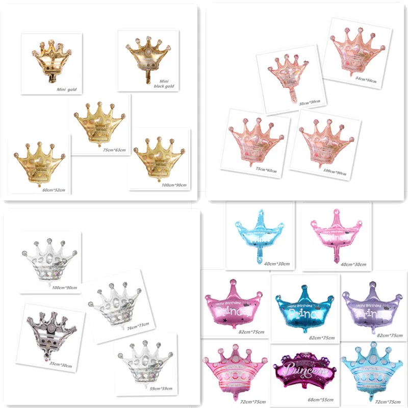 Wedding Decoration Boys and Girls Birthday Party Anniversary Daily Necessities Multicolor Crown Aluminum Film Balloon
Wedding Decoration Boys and Girls Birthday Party Anniversary Daily Necessities Multicolor Crown Aluminum Film Balloon