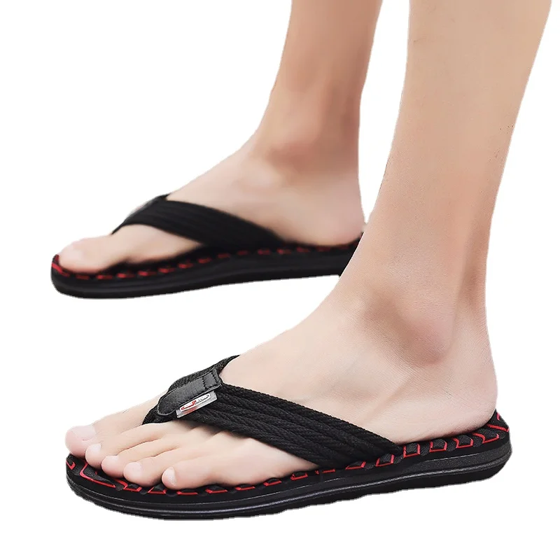 Summer Men's Shoes Non-Slip Deodorant Soft Outer Wear Flip Flops Trendy Fashion Design Striped Outdoor Beach Sandals And Slipper
Summer Men's Shoes Non-Slip Deodorant Soft Outer Wear Flip Flops Trendy Fashion Design Striped Outdoor Beach Sandals And Slipper