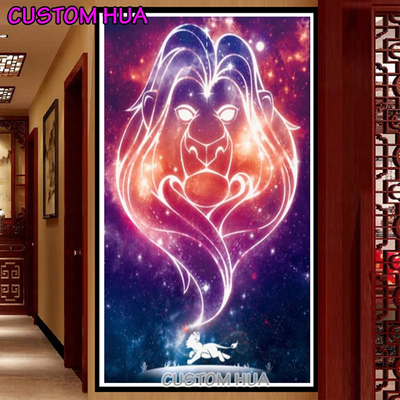 Modern decor Abstract colorful Lion diamond mosaic,diy diamond painting Diamond embroidery full square Round drill TT6166
Modern decor Abstract colorful Lion diamond mosaic,diy diamond painting Diamond embroidery full square Round drill TT6166