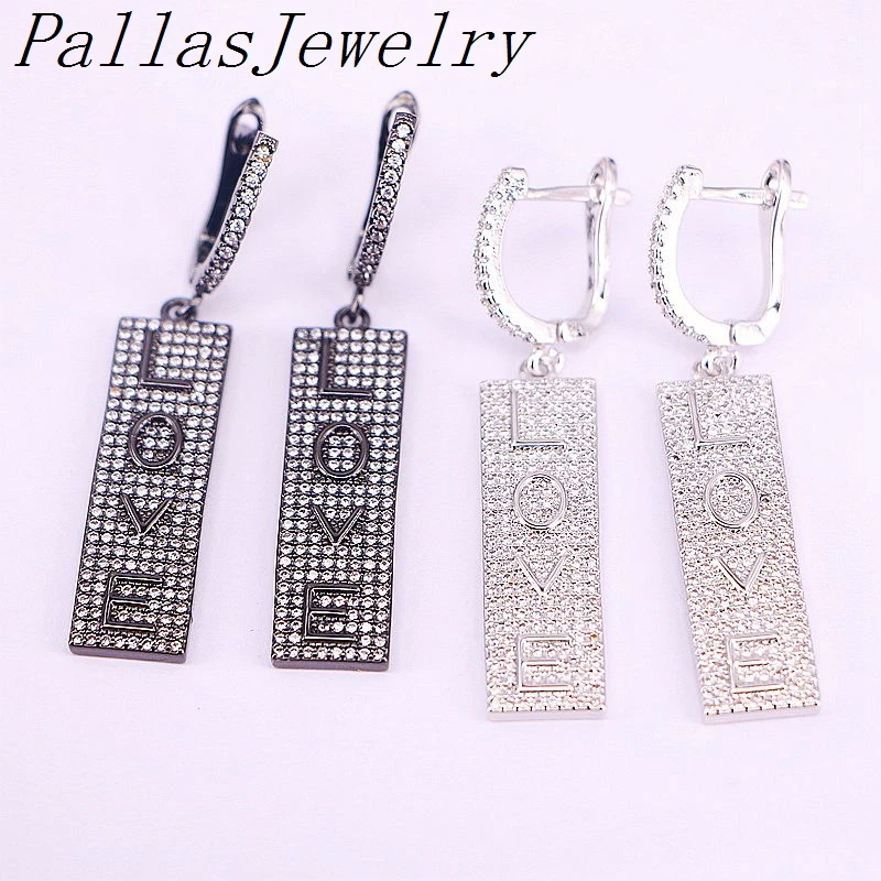 New Arrived 3Pair Unique cz earring mix-color LOVE Letter Statement dangle Earrings for Women Jewelry
New Arrived 3Pair Unique cz earring mix-color LOVE Letter Statement dangle Earrings for Women Jewelry