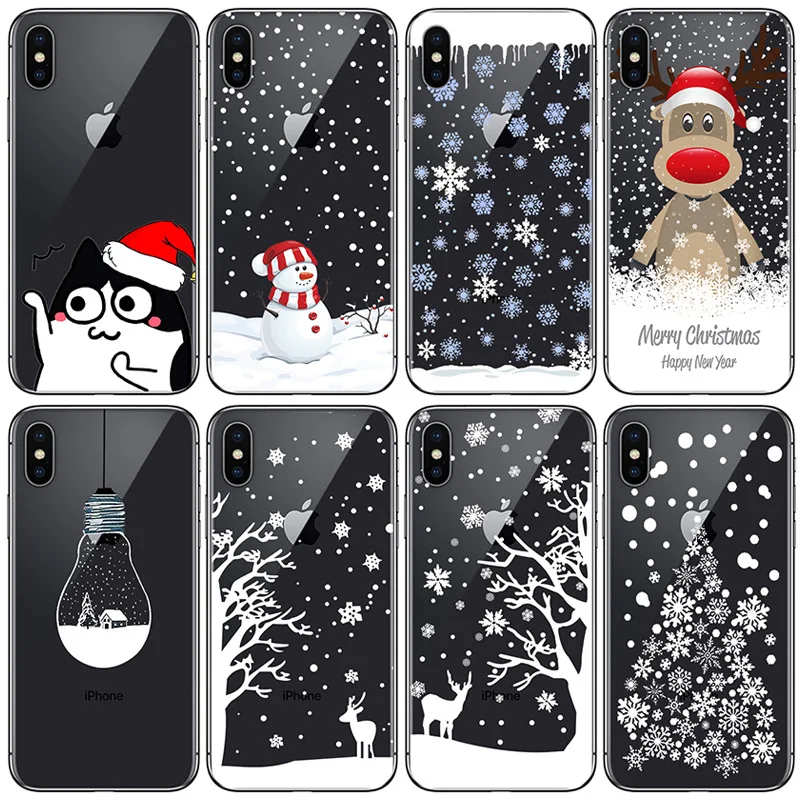 New Arrival Clear Merry Christmas Phone Case for IPhone 12 11 13 11Pro Max XR XS Max X 11 Pro TPU Cartoon Animal Back Cover
New Arrival Clear Merry Christmas Phone Case for IPhone 12 11 13 11Pro Max XR XS Max X 11 Pro TPU Cartoon Animal Back Cover