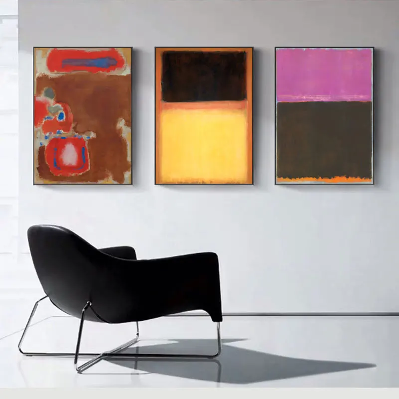 Mark Rothko Abstract Color Canvas Art Posters and Print Scandinavian Canvas Painting Wall Art Picture for Room Home Decoration
Mark Rothko Abstract Color Canvas Art Posters and Print Scandinavian Canvas Painting Wall Art Picture for Room Home Decoration
