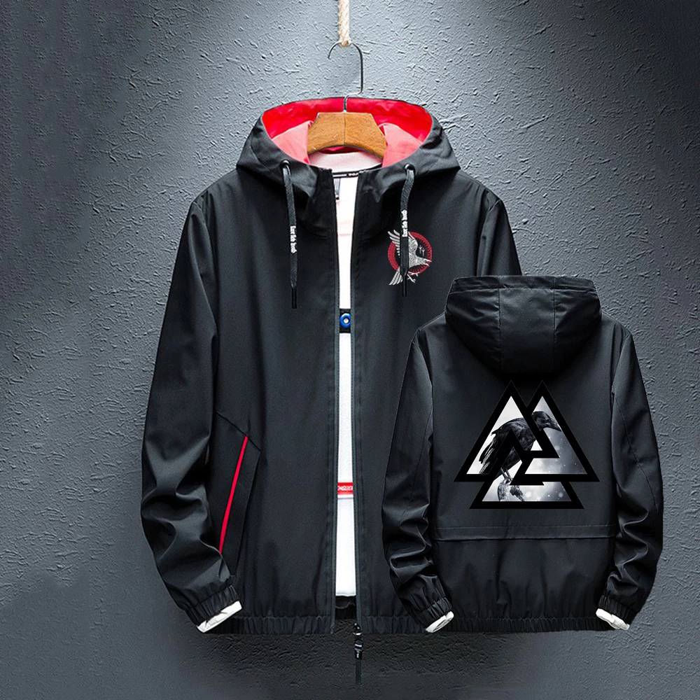 New Autumn Viking legend Ragnar Raven Classic Jacket Zipper Hoodie Splice Windbreaker Rainproof Coat Fashion Coats
New Autumn Viking legend Ragnar Raven Classic Jacket Zipper Hoodie Splice Windbreaker Rainproof Coat Fashion Coats