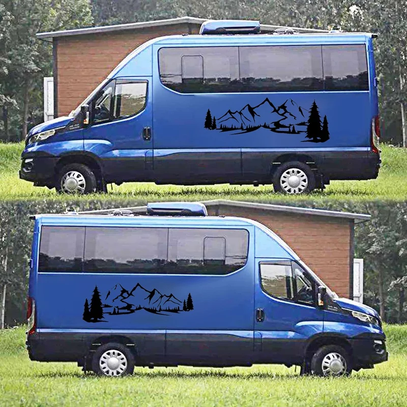 RV Motorhome Side Body Sticker DIY Large Mountain Tree Decal Sticker Decoration for Car Caravan Trailer
RV Motorhome Side Body Sticker DIY Large Mountain Tree Decal Sticker Decoration for Car Caravan Trailer