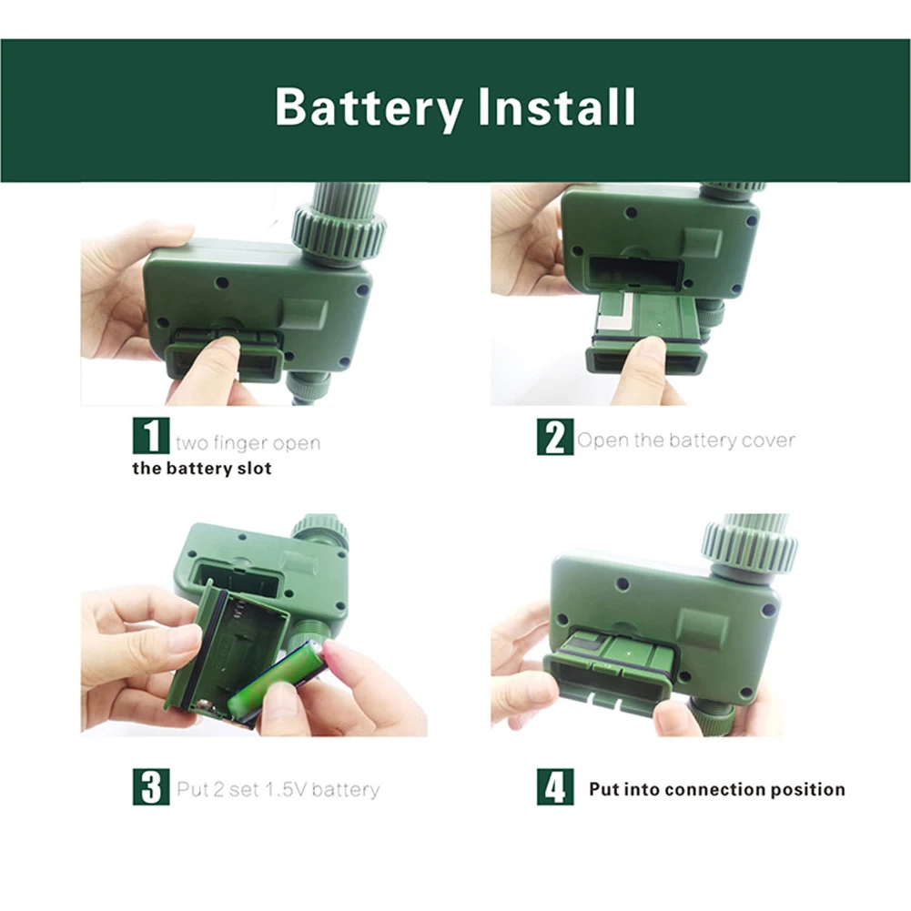 Garden Irrigation Control Device Household Auto Water Saving Irrigation Controller Digital Plant Watering Timer LCD Garden Tool
Garden Irrigation Control Device Household Auto Water Saving Irrigation Controller Digital Plant Watering Timer LCD Garden Tool