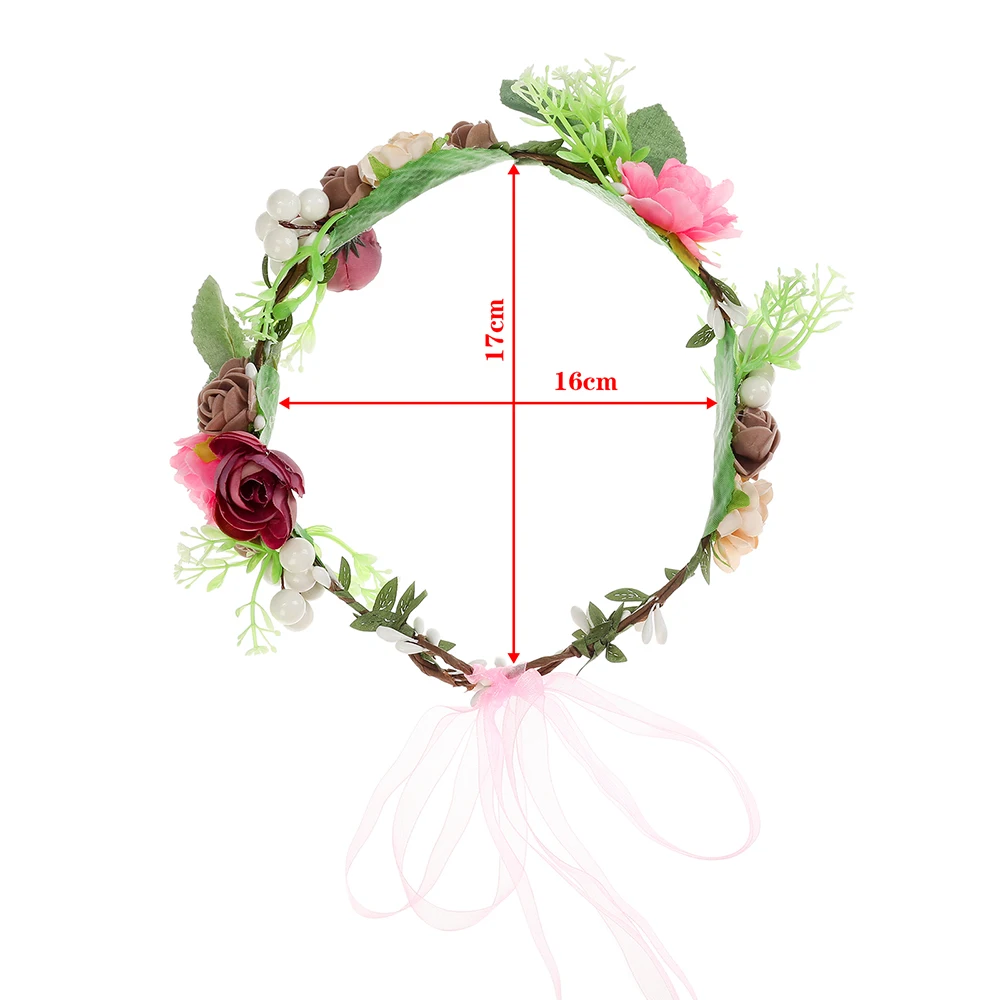 MOLANS Boho Flower Crown Leaves Rattan Floral Garland Headband for Bride Bridesmaid Wedding Photography Hair Accessories
MOLANS Boho Flower Crown Leaves Rattan Floral Garland Headband for Bride Bridesmaid Wedding Photography Hair Accessories