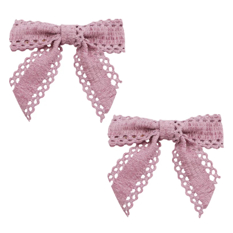 2Pcs/Pair 2021 Kids Hollow Lace Bows Hair Clips Handmade Fabric Cotton Hairpins Hand Hair Accessories For Girls Head Wear
2Pcs/Pair 2021 Kids Hollow Lace Bows Hair Clips Handmade Fabric Cotton Hairpins Hand Hair Accessories For Girls Head Wear