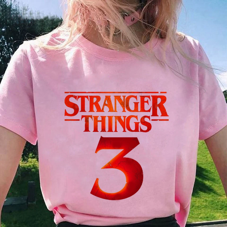 Women's T-shirts Stranger Things Print Women T-shirt Tops Gothic Harajuku Stranger Eleven Female Tshirts Clothes Camiseta Mujer
Women's T-shirts Stranger Things Print Women T-shirt Tops Gothic Harajuku Stranger Eleven Female Tshirts Clothes Camiseta Mujer
