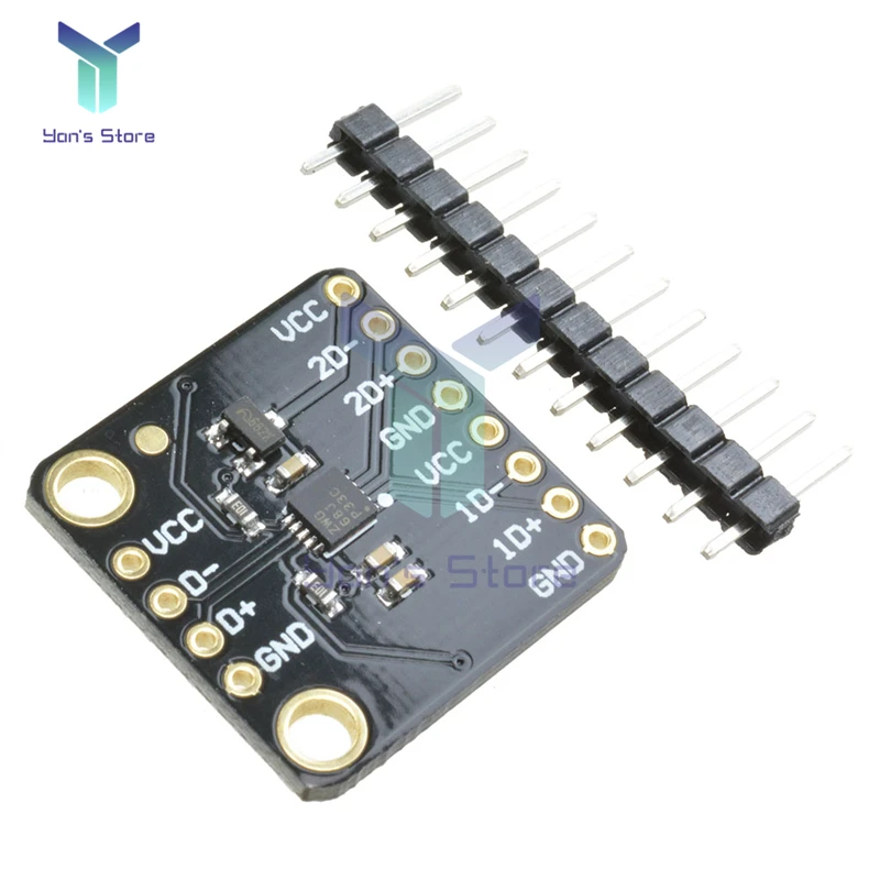 TS3USB221 High-Speed USB 2.0 (480Mbps) 1:2 Multiplexer To Demultiplexer Switch With Single Enable Board Module New Arrival
TS3USB221 High-Speed USB 2.0 (480Mbps) 1:2 Multiplexer To Demultiplexer Switch With Single Enable Board Module New Arrival