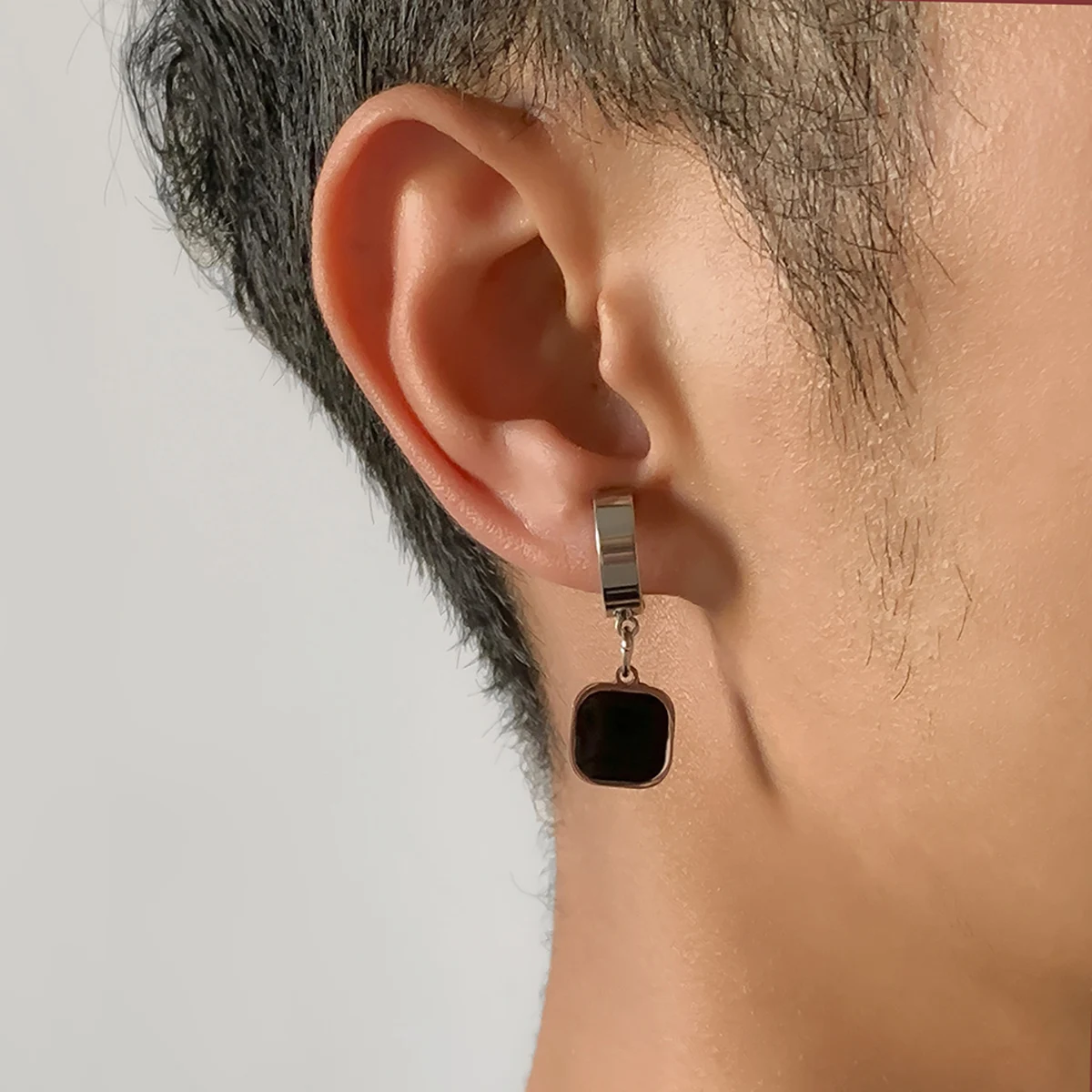 SHIXIN Punk Stainless Steel Small Ears Clips for Women/Men Ear Cuffs Silver Color Fashion Fake Piercing Earrings Clips on Ears
SHIXIN Punk Stainless Steel Small Ears Clips for Women/Men Ear Cuffs Silver Color Fashion Fake Piercing Earrings Clips on Ears