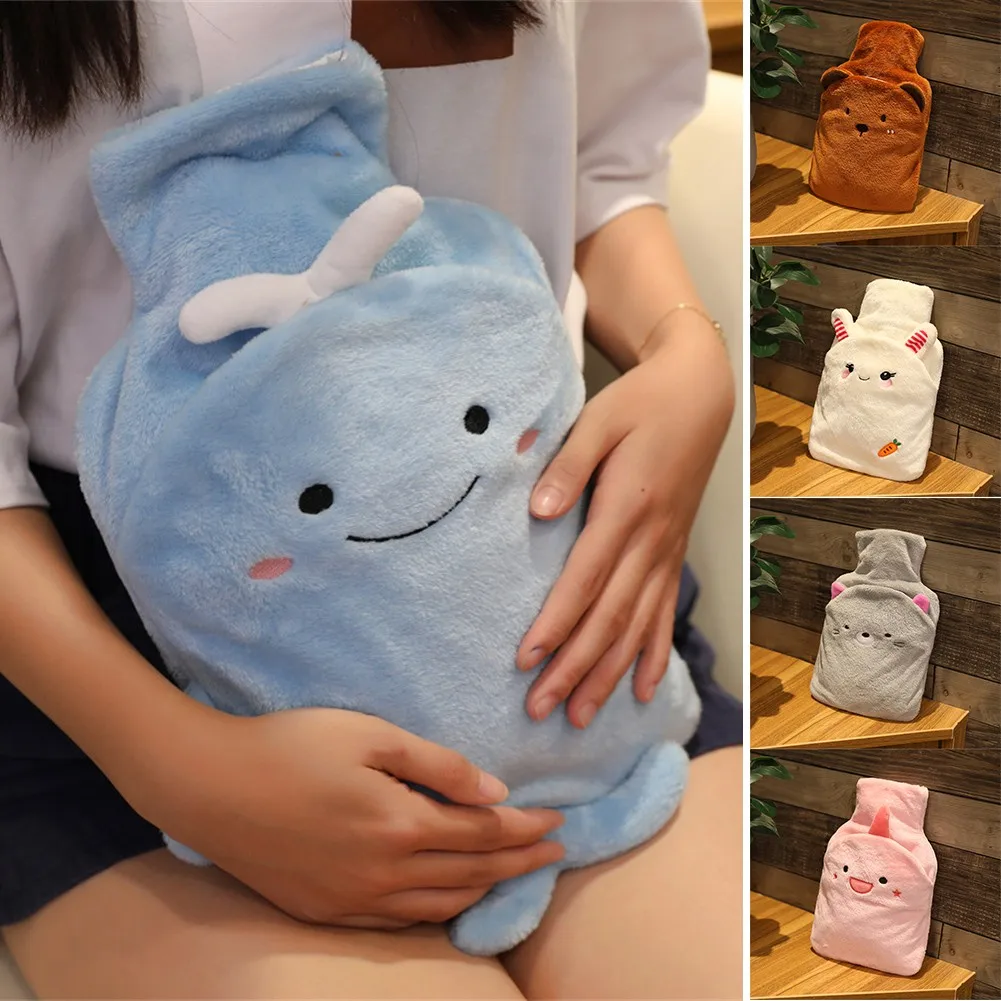 Winter Warm Water Injection Cute Hot Water Bottles For Hands Feet Belly Water-Filled Type Hot Water Bag Removable Hand Warmer
Winter Warm Water Injection Cute Hot Water Bottles For Hands Feet Belly Water-Filled Type Hot Water Bag Removable Hand Warmer
