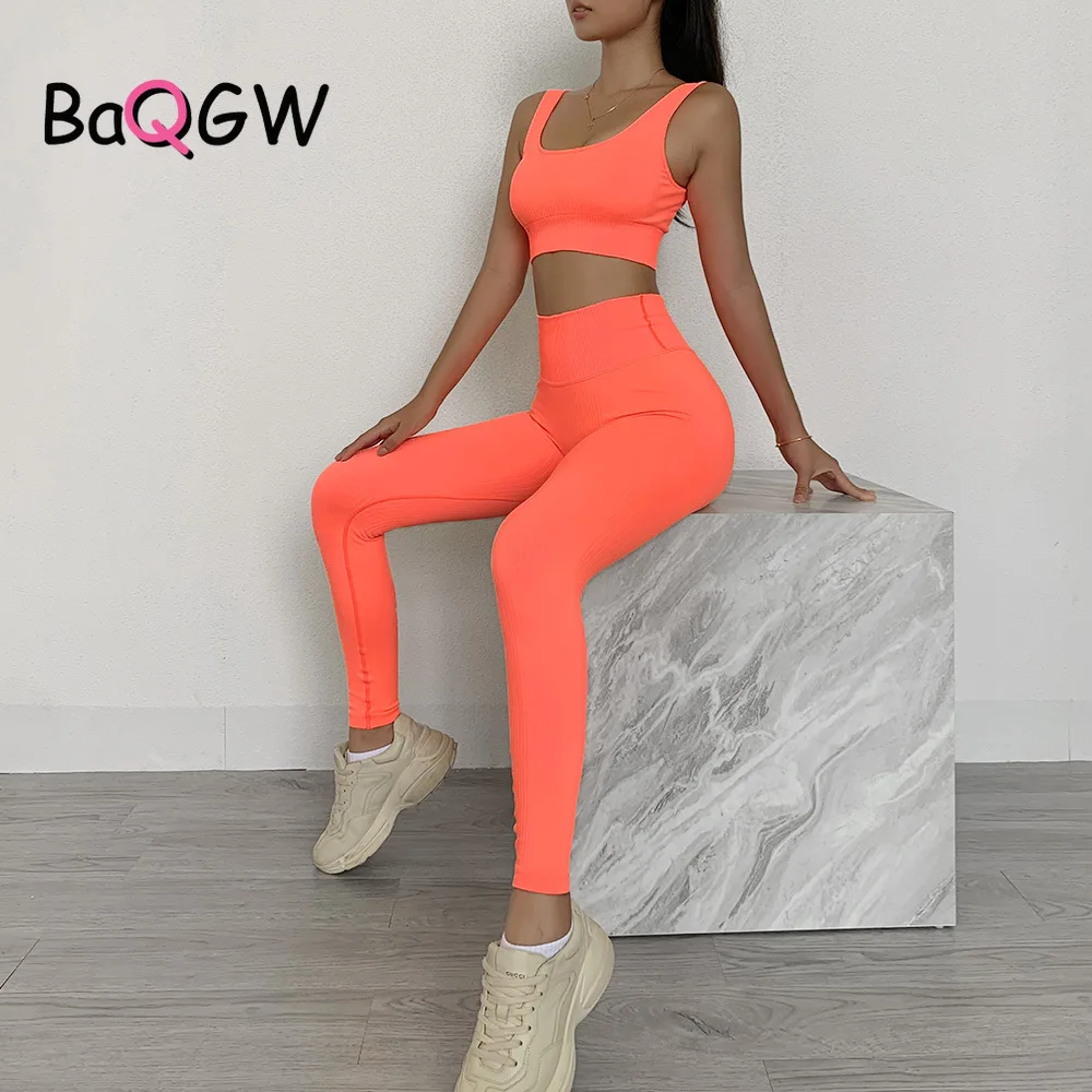 BaQGW 2PCS/Set Seamless Fitness Women Yoga Suit High Stretchy Workout Sport Set Padded Sports Bra High Waist Sports Legging Gym
BaQGW 2PCS/Set Seamless Fitness Women Yoga Suit High Stretchy Workout Sport Set Padded Sports Bra High Waist Sports Legging Gym