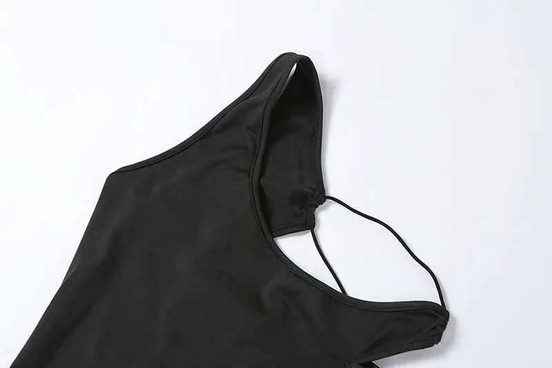 2021 Summer New Women Fashion One Shoulder Strap Hollow Out Sexy Backless Slim Bodycon Dress Night Club Vestidos Ladies Dresses
2021 Summer New Women Fashion One Shoulder Strap Hollow Out Sexy Backless Slim Bodycon Dress Night Club Vestidos Ladies Dresses