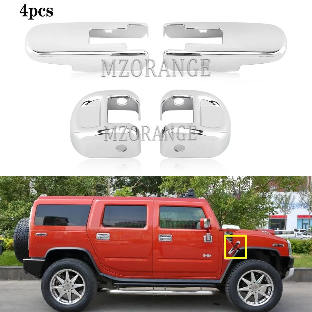 Car accessories Hood Side Hinge Cover Trim Cap Guard For HUMMER H2 SUV SUT 2003-2009 chrome 4PCS
Car accessories Hood Side Hinge Cover Trim Cap Guard For HUMMER H2 SUV SUT 2003-2009 chrome 4PCS