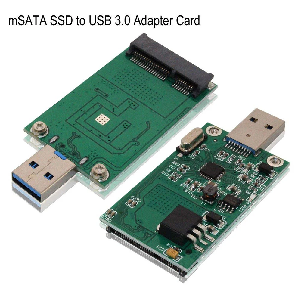 Wholesale mSATA SSD Adapter To USB 3.0, Mini SATA Use As Portable Flash External Hard Drive, 50mm PCIe Solid State Drive Reader
Wholesale mSATA SSD Adapter To USB 3.0, Mini SATA Use As Portable Flash External Hard Drive, 50mm PCIe Solid State Drive Reader