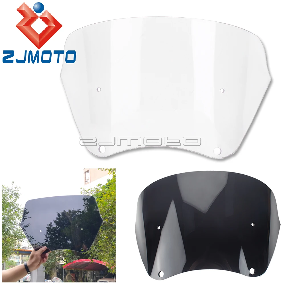 Motorcycle Smoke/Clear 9 Inches Front Fairings Windscreen Windshield Wind Deflectors For Harley FXDXT FXDB Street Bob FXR FXBB
Motorcycle Smoke/Clear 9 Inches Front Fairings Windscreen Windshield Wind Deflectors For Harley FXDXT FXDB Street Bob FXR FXBB