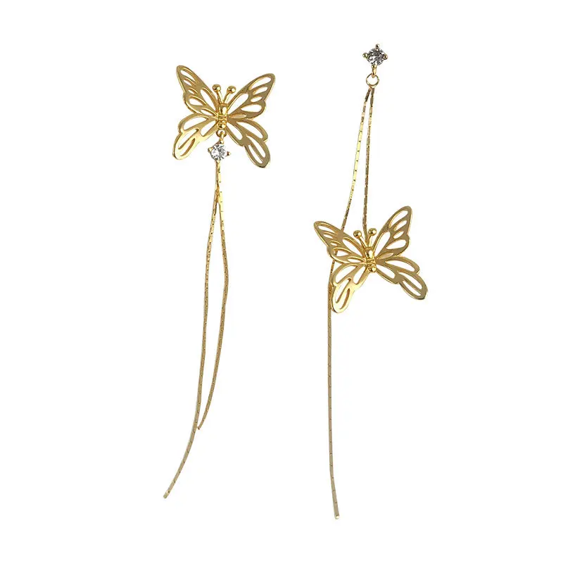 YC4813E S925 Silver Fashion Classic Butterfly Non-symmetrical Earrings for a Girlfriend Gift Party WOMEN'S Jewelry Earrings 2021
YC4813E S925 Silver Fashion Classic Butterfly Non-symmetrical Earrings for a Girlfriend Gift Party WOMEN'S Jewelry Earrings 2021