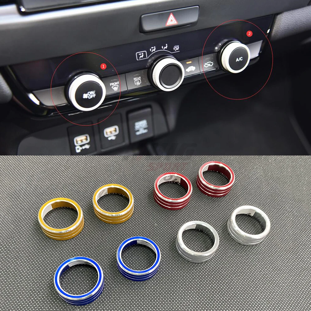 2pcs Aluminum Car Air Conditioning Heat Control Switch Knob Decorative Ring Cover For Honda For Fit Jazz GR9 Pro Max 2020 2021
2pcs Aluminum Car Air Conditioning Heat Control Switch Knob Decorative Ring Cover For Honda For Fit Jazz GR9 Pro Max 2020 2021