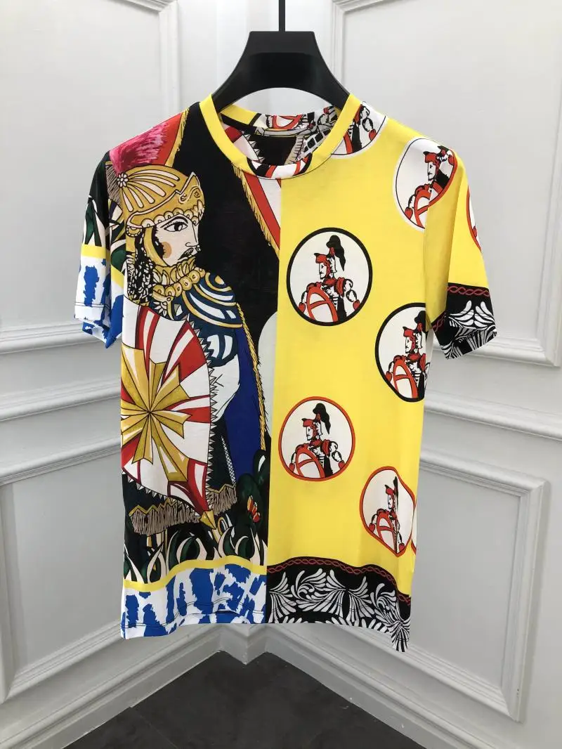 Summer 2021 Fashion Men's High quality cotton Tee Tops Fashion print casual T-shirts A710
Summer 2021 Fashion Men's High quality cotton Tee Tops Fashion print casual T-shirts A710