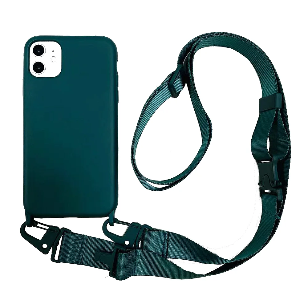 Liquid Silicone Crossbody Necklace Lanyard Cord Strap Phone Case For iPhone 12 13 Pro Max 11 Pro XS XR X 8 7 Plus SE Soft Cover
Liquid Silicone Crossbody Necklace Lanyard Cord Strap Phone Case For iPhone 12 13 Pro Max 11 Pro XS XR X 8 7 Plus SE Soft Cover