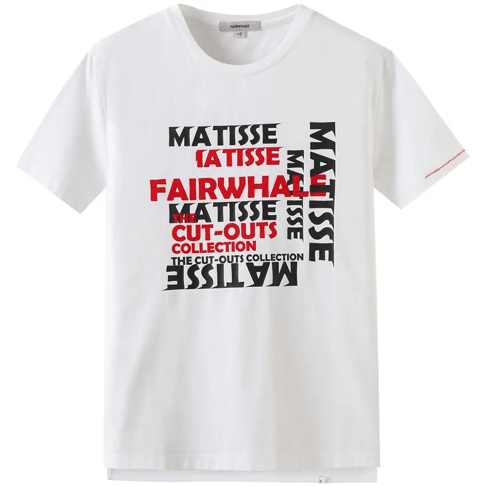 Mark Fairwhale 2020 Fashion Western Style Letter Printed Men T-shirt Oneck Loose Causal Tshirt Tops 719201028035
Mark Fairwhale 2020 Fashion Western Style Letter Printed Men T-shirt Oneck Loose Causal Tshirt Tops 719201028035