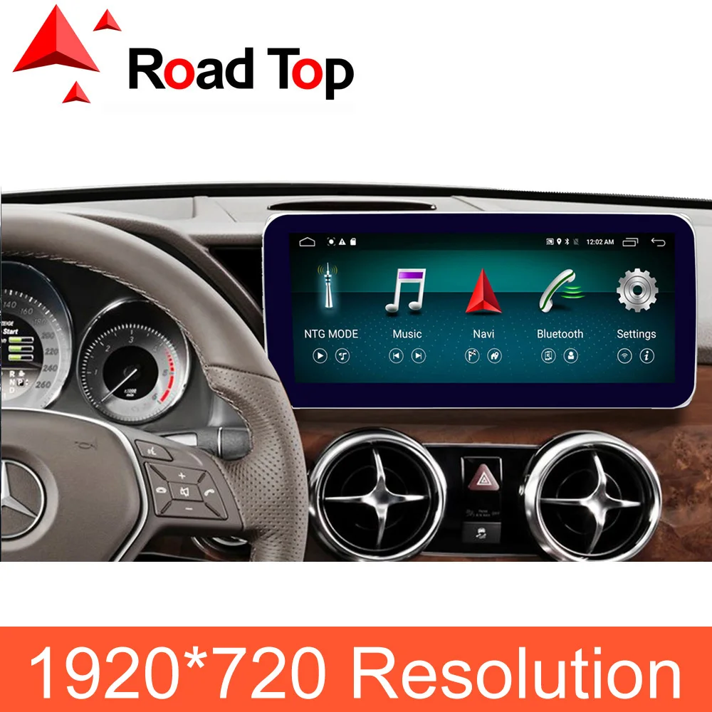 4 ГБ ОЗУ экран 10 25 дюйма Android для Mercedes Benz GLK X204 2013-2015 с GPS-навигацией Bluetooth радио