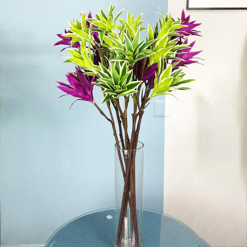 Artificial Plants Lily Leaves Large Fake Bamboo Branch Tropical Palm Tree Jungle Green Plants For Leafs Desk Home Decor 83cm
Artificial Plants Lily Leaves Large Fake Bamboo Branch Tropical Palm Tree Jungle Green Plants For Leafs Desk Home Decor 83cm