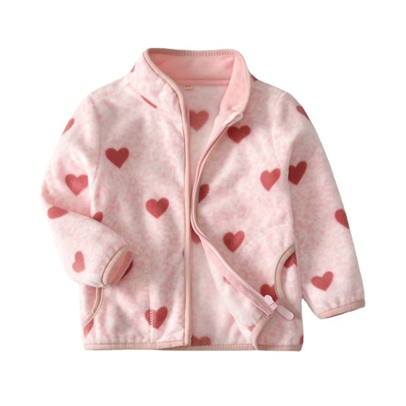 Baby Girls Jacket Coat Toddler Girls Cute Soft Polar Fleece zipper Printed Jacket Girls Coat Toddler Spring Autumn Outerwear
Baby Girls Jacket Coat Toddler Girls Cute Soft Polar Fleece zipper Printed Jacket Girls Coat Toddler Spring Autumn Outerwear