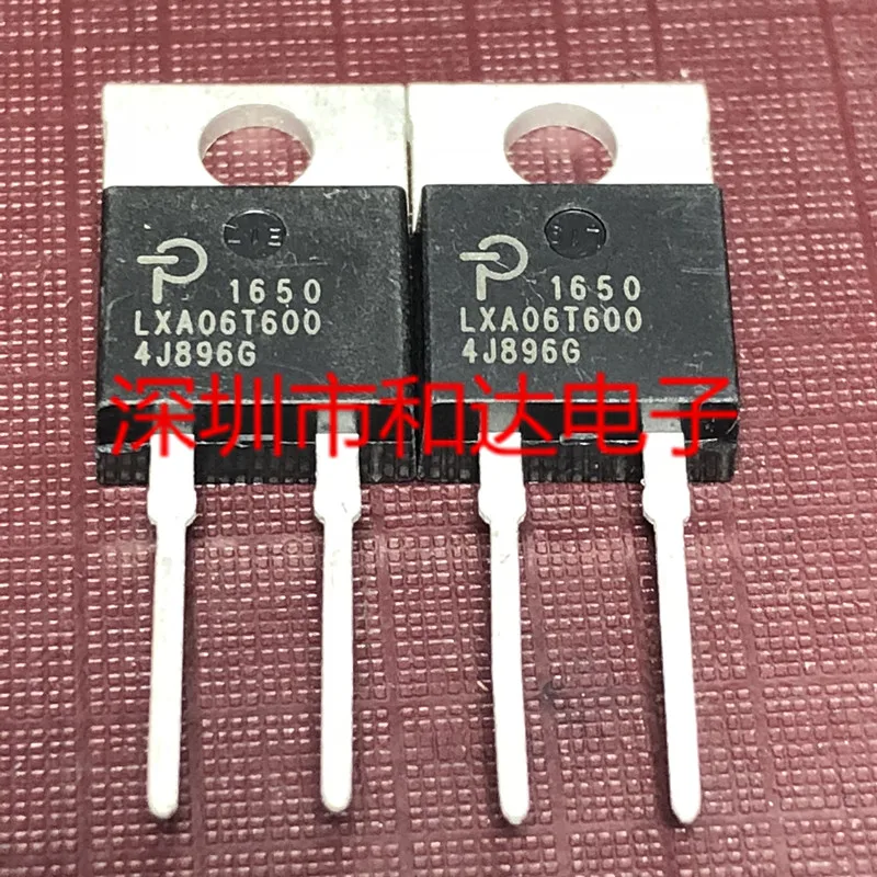 5pcs LXA06T600 TO-220-2 600V 6A
5pcs LXA06T600 TO-220-2 600V 6A