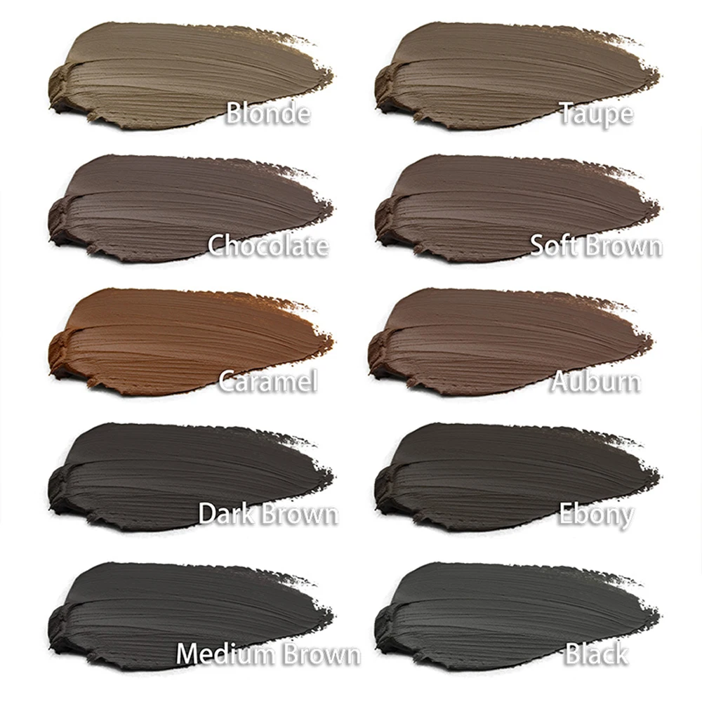 10 colors long lasting eyebrow nourishing cream waterproof eyebrow dyeing cream low MOQ customized private label makeup
10 colors long lasting eyebrow nourishing cream waterproof eyebrow dyeing cream low MOQ customized private label makeup