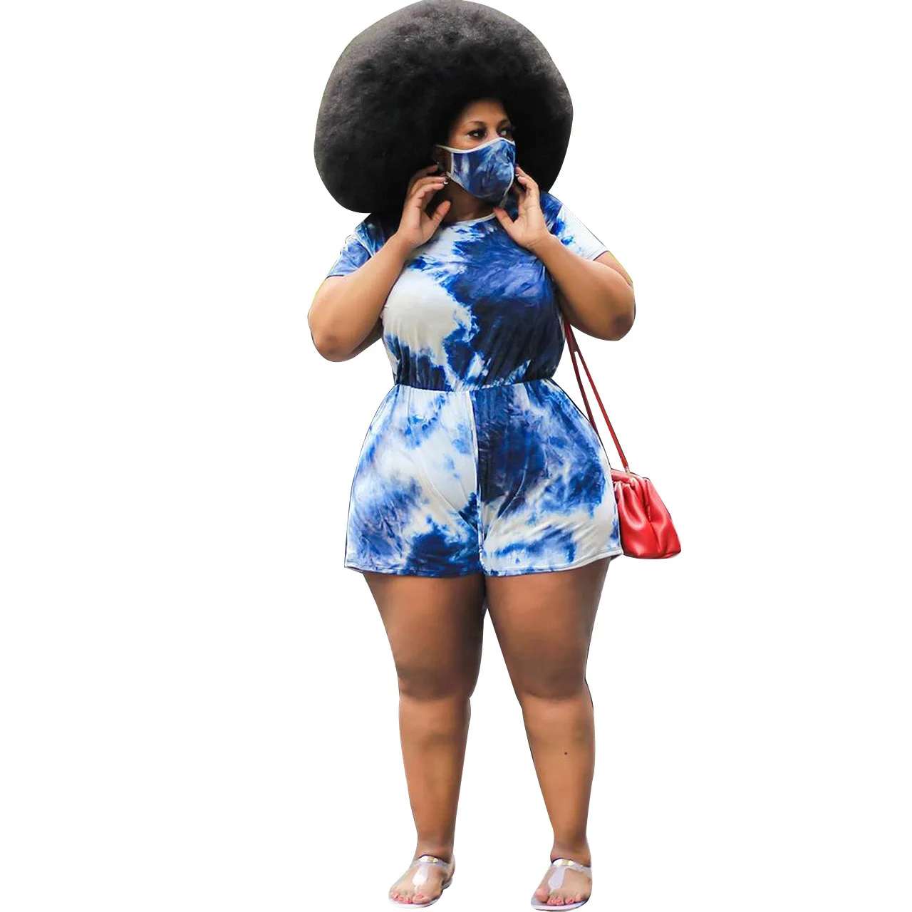 Plus Size Jumpsuits for Women 2021 Summer Overised 3xl 4xl 5xl One Piece Romper Combinaison Short Femme Sexy Tie Dye Jumpsuit
Plus Size Jumpsuits for Women 2021 Summer Overised 3xl 4xl 5xl One Piece Romper Combinaison Short Femme Sexy Tie Dye Jumpsuit