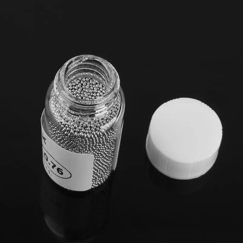 11Bottles 2.5W Leaded BGA Solder Ball 0.2/0.25/0.3/0.35/0.4/0.45/0.5/0.6/0.65/0.75mm for BGA Rework Reballing Kit
11Bottles 2.5W Leaded BGA Solder Ball 0.2/0.25/0.3/0.35/0.4/0.45/0.5/0.6/0.65/0.75mm for BGA Rework Reballing Kit