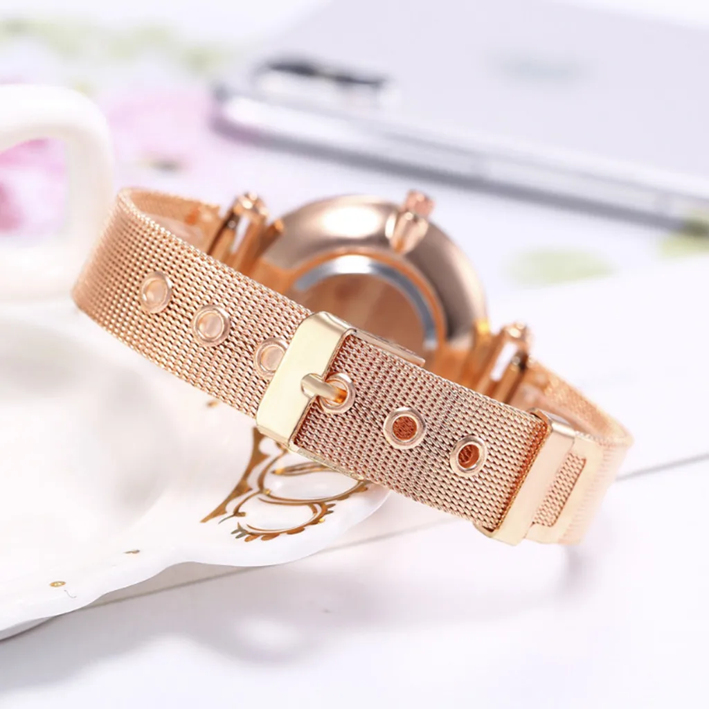 Women Watches Top Brand Luxury Stainless Steel Mesh Band Quartz Wristwatch Ladies Dress Rhinestone WatcheReloj Mujer Dropshippin
Women Watches Top Brand Luxury Stainless Steel Mesh Band Quartz Wristwatch Ladies Dress Rhinestone WatcheReloj Mujer Dropshippin