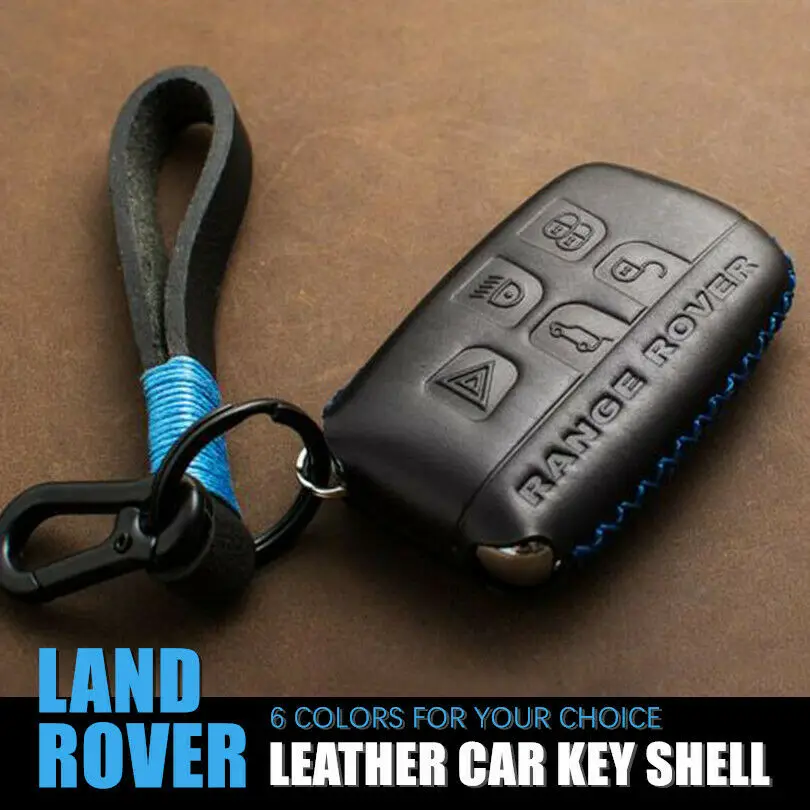 High-quality Leather Car Key Shell Bag Case Cover with Key Chain For Land Rover
High-quality Leather Car Key Shell Bag Case Cover with Key Chain For Land Rover