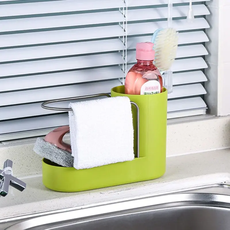 Kitchen Sponge Storage Shelf Holder Towel Dishcloth Brush Drain Rack Organizer 53CB
Kitchen Sponge Storage Shelf Holder Towel Dishcloth Brush Drain Rack Organizer 53CB