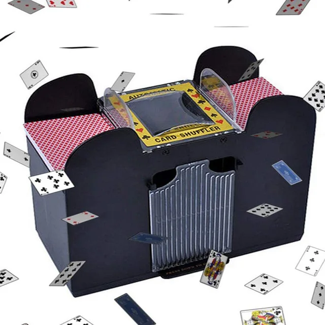 Shuffle Machine Board Game Poker Playing Cards Electric Automatic Card Game Party Entertainment And Card Shuffler Essentials
Shuffle Machine Board Game Poker Playing Cards Electric Automatic Card Game Party Entertainment And Card Shuffler Essentials